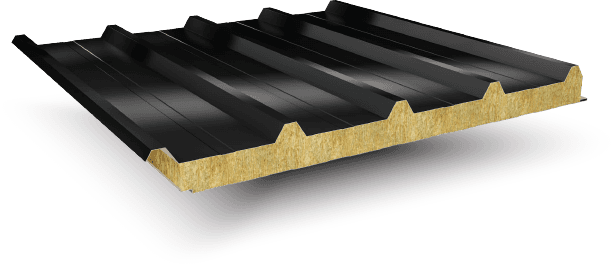 Mineral Yün Yalıtımlı Çatı Paneli